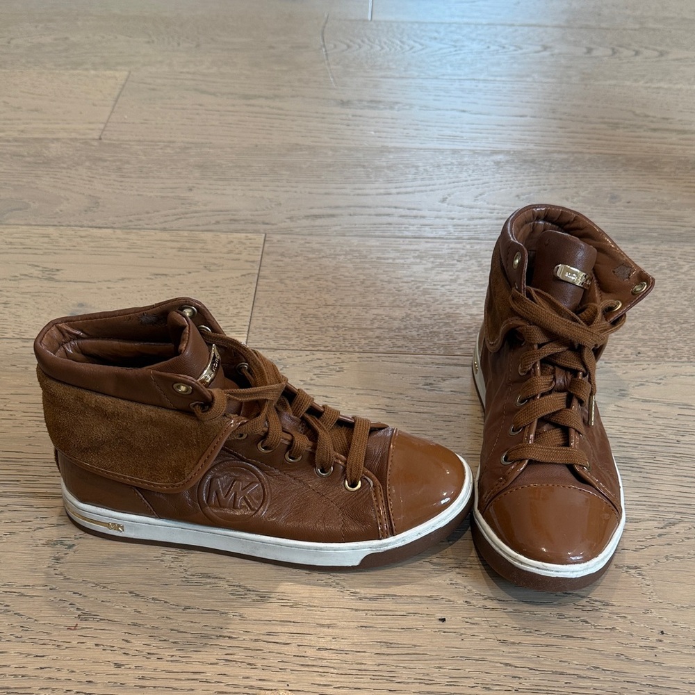 Michael Kors Chestnut High-Top Sneakers